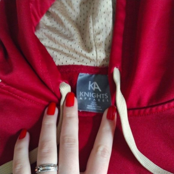 FSU red Seminole hoodie size XS - Picture 3 of 6